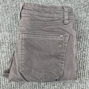 Kuhl Kontour Skinny Pants Womens 4 (27x29) Reg Gray Outdoor Hiking Stretch 6373